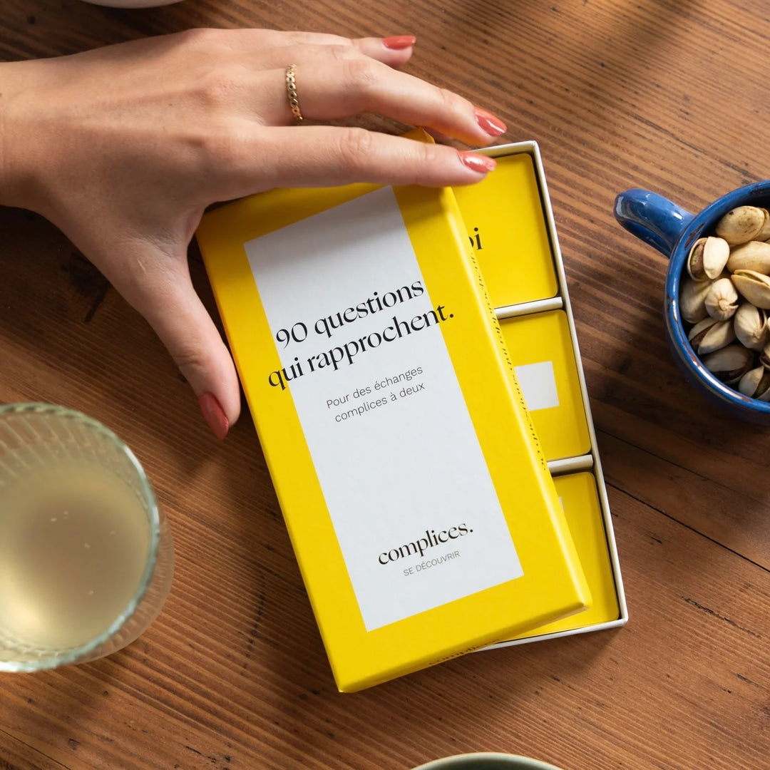la boîte de discussion 90 questions qui rapprochent