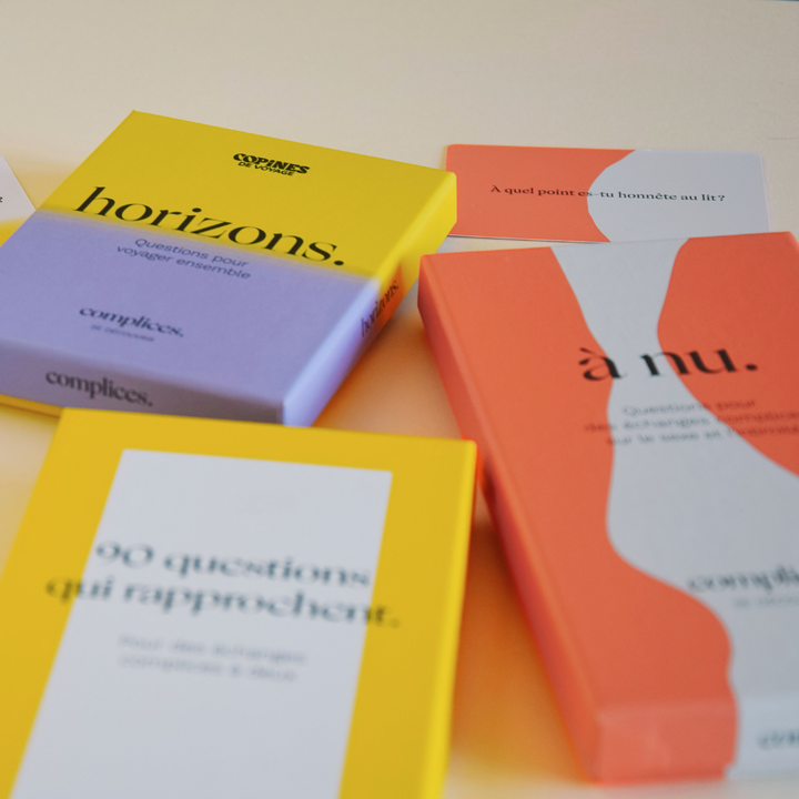Offre trio : 90 questions, à nu & horizons.