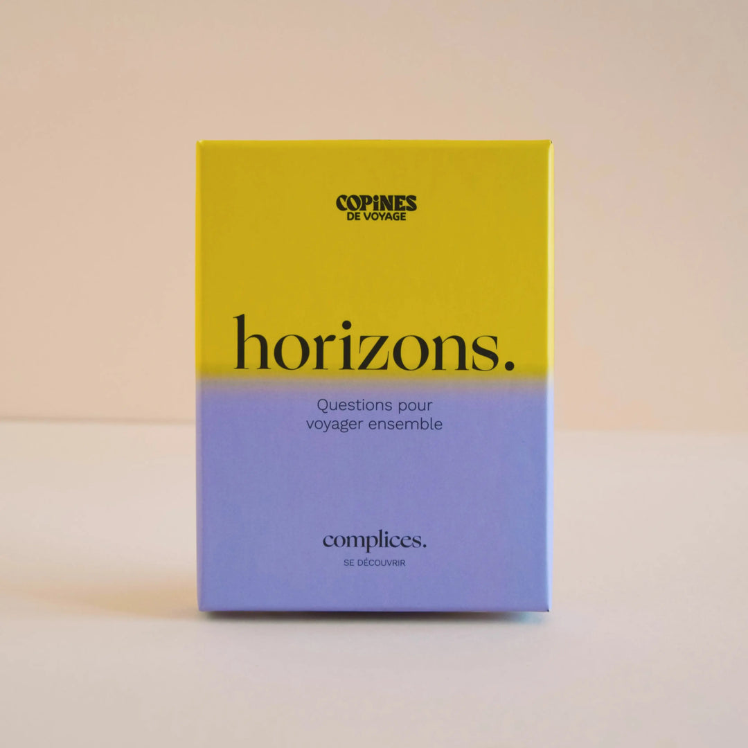 horizons. (Copines de voyage x complices.)