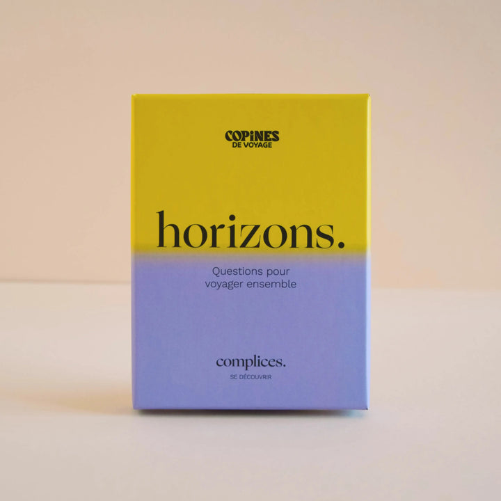 horizons. (Copines de voyage x complices.)