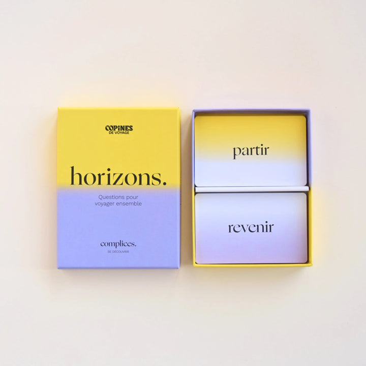 horizons. (Copines de voyage x complices.)